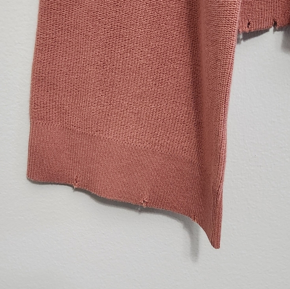 New!525 America Cozy Rust Cardigan Sweater - Picture 6 of 10